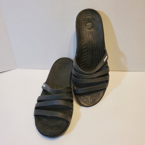 Womens Crocs Sandals, Sz 8 - Picture 7 of 10